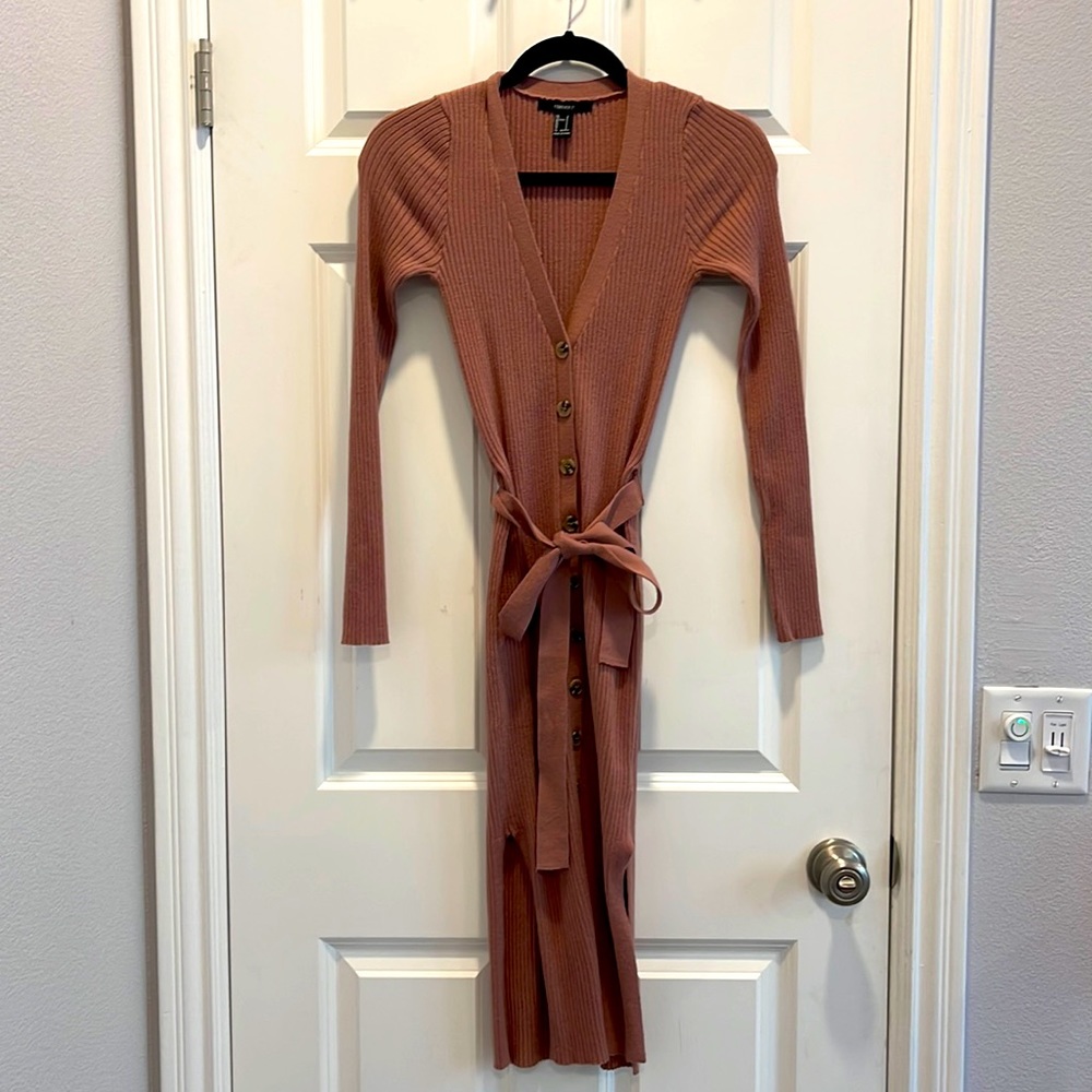 Ribbed Midi Dress